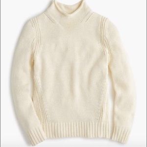 J. Crew 1988 Rollneck Cotton Sweater